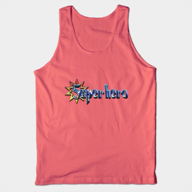 Superhero Tank Top by Sinmara